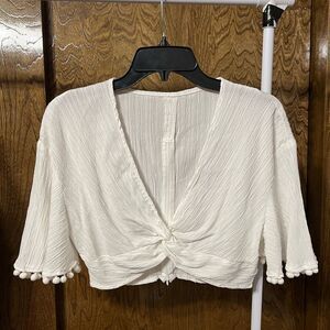 SHEIN White Crop Top